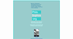 Desktop Screenshot of philosophos.org